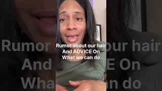 RUMOR About African American Hair And Dispelling The MYTH shorts [upl. by Aznerol]