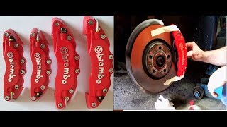 Assembly install tutorial cover BREMBO brake all cars [upl. by Lacie]