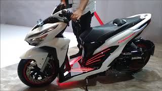 Modifikasi Honda All New Vario 150 Extreme Low Rider Edan Pakai Air Suspension [upl. by Adnaloj]