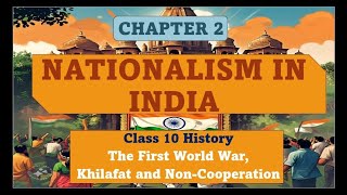 NATIONALISM IN INDIA  class 10 history chapter 2  part 1  ncert cbse [upl. by Odnarb]