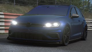 Essai Golf 75R sur la Nordschleife Tourist Farthen  Assetto Corsa [upl. by Mandelbaum]