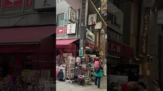 360 degree view of Tokyo shopping intersection traveladventures travel wanderlustjapan [upl. by Archibold]