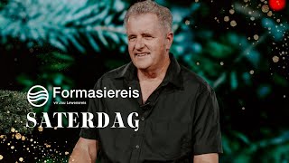 Saterdag  14 Desember 2024  Formasiereis Ons herdenk om dankbaar te wees [upl. by Aderb]