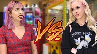 LYSSY NOEL vs CRANIACS Claw machine challenge at the arcade [upl. by Cordle]