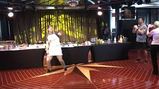 Cooking With Jiggy dance break 2 with Brian Q Quinn on the Impractical Jokers Cruise 3 [upl. by Talya]