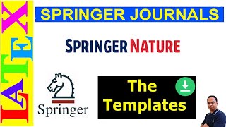 Preparing a Manuscript using SPRINGER NATURE Journal LaTeX Templates [upl. by Asillim]