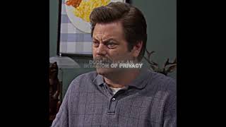 ron swanson wipes the verse  edit fyp viralshort [upl. by Rimola]