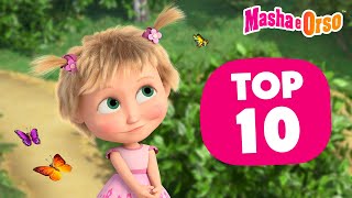 💥 Masha e Orso 🌿 Top10 🌸 I migliori 10 episodi primaverili 🕊️🐰 Cartoni animati per bambini 🐻 [upl. by Aniat]