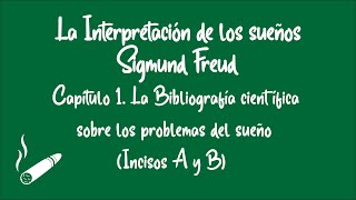 La interpretación de los sueños  S Freud  Pt 1Audiolibro [upl. by Idnahs885]