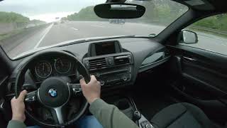 BMW 116i M F20 POV on German Autobahn HighSpeed Thrills and Driving Excitement [upl. by Tye]