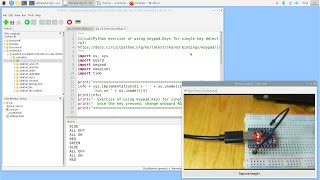 ESP32S3ZeroCircuitPython read single key using keypadKeys and control onboard RGB LED NeoPixel [upl. by Livvy88]