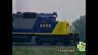 CSX 8888 AKA The Crazy 8s Incident but I Put Early Runaway theme sound track over for CSX 8888 [upl. by Windsor]