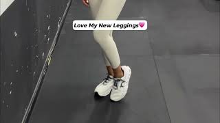 Found the best leggings for the gym day Give it a try if you want joint support during workouts [upl. by Dranreb518]