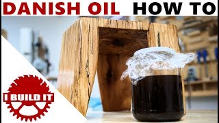 How To Make And Use Danish Oil [upl. by Lraep]