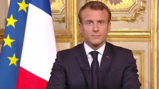 REPLAY  Allocution dEmmanuel Macron après le décès de Jacques Chirac [upl. by Ellednahs]