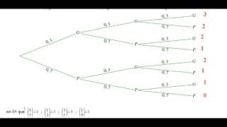 Probabilité  coefficients binomiaux [upl. by Iaras624]