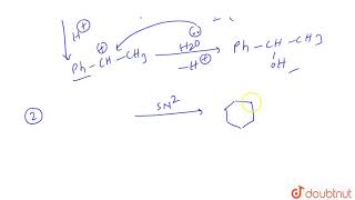 Show how will you synthesie i 1Phenylethanol form a suitable alkene ii Cyclohexylmethanol [upl. by Frankie985]