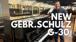 Brand New German Gebr Schulz G30 Upright 51” [upl. by Atsillak120]