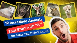 12 Incredible Animals That Start with A  Fun Facts You Didnt Know NatGeo [upl. by Needan675]