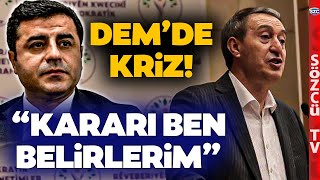 DEM Partideki Selahattin Demirtaş Krizini İsmail Saymaz Anlattı Eşi İçin Bunu İstemiş [upl. by Nilsoj210]