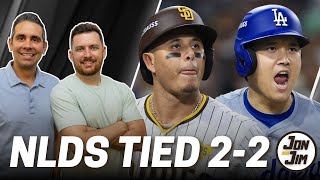 Can Padres bounce back amp beat Dodgers in Game 5 to advance to NLCS [upl. by Lemhar]