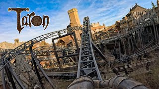 Taron 4K Front Seat POV  Phantasialand [upl. by Rexanne]