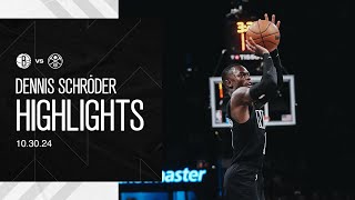 HIGHLIGHTS Dennis Schröder Drops 28 Points amp 14 Assists vs Nuggets  4th Career Game With 25 amp 10 [upl. by Atiran]