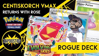 Centiskorch VMAX Deck Is Back With A Rose Engine Pokemon TCG [upl. by Assiar]