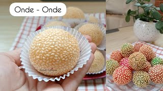 Resep ONDE  ONDE Kacang Hijau Anti Meletus [upl. by Anaek]