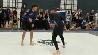 Imanari Roll to Ankle Lock in Competition [upl. by Maisie]