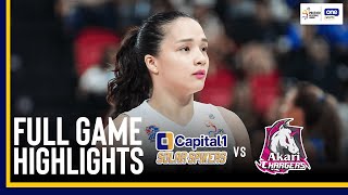 AKARI vs CAPITAL1  FULL GAME HIGHLIGHTS  2024 PVL REINFORCED CONFERENCE  JULY 18 [upl. by Metah]