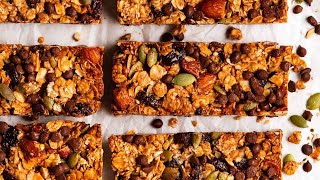 Crunchy Muesli Bars Granola Bars [upl. by Ricarda]