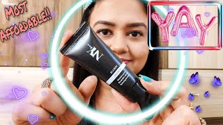 Most Affordable Best Face Primer  NY Bae Blurin Face Primer Review amp Demo [upl. by Wordoow]