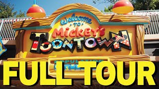 HOUSE TOUR Reimagined Mickeys Toontown at Disneyland Resort [upl. by Sukramed]