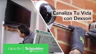 Canaletas Para Cables Dexson Soluciones Para Hogares y Oficinas  Schneider Electric Latinoamérica [upl. by Eltsyrc]