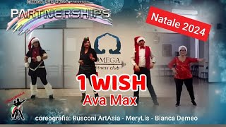 1 WISH avamax partnership LItalia che Balla coreografia Rusconi ArtAsia Mery Lis Bianca Demeo [upl. by Osnerol]