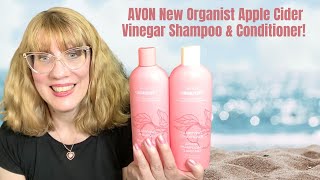 AVON New Organist Apply Cider Vinegar Shampoo amp Conditioner  Birthday Balm Swatches [upl. by Ellehcsar680]