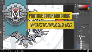 Fastest Easiest Way to Convert Colors to Pantone in Adobe Photoshop CC [upl. by Akehsay]