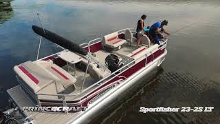 Princecraft 2019  Sportfisher 232S LT Ponton de pêche  FIshing pontoon [upl. by Agon]