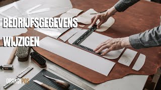 Bedrijfsgegevens wijzigen [upl. by Sivatnod]