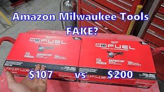 Amazon MILWAUKEE Tools FAKE or THE SAME Half Price [upl. by Tocs]