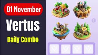 Vertus 1 november daily combo of the day today 1 november vertus master pro easy science ntu [upl. by Iruyas]