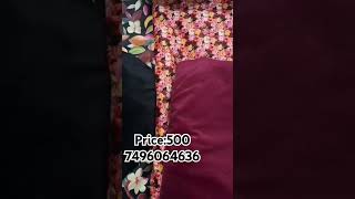 Cotrise printed suit 500 me 🎉♥️🥰 tushirclothehouse2002 7496064636 youtubevideo trendingshorts [upl. by Saber]