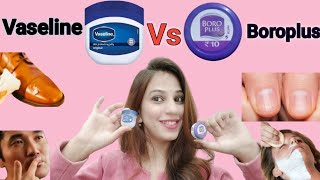 Vaseline vs Boroplus ll Review amp Comparison boroplus vs vaseline pinkmom [upl. by Llenyr]