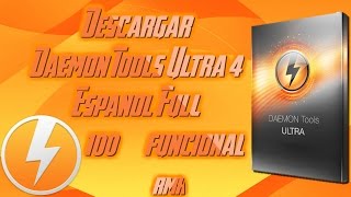 ★¿como descargar daemon tools ultra 4 full español activado★ [upl. by Clyte]