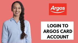 Argos Card Login Sign In  Argos Card Account Login  myargoscouk Login [upl. by Ynaitirb]