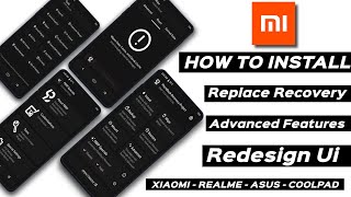 INSTALL PITCH BLACK RECOVERY ON REDMI REALME Ft REDMI NOTE 4  PBRP Custom Recovery 30 Official [upl. by Fadil]