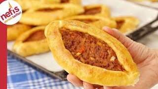 Pidecileri Aratmayan Lezzet 💯 2 Tepsi Dolusu Kıymalı Mini Pide 👌🏻😋 [upl. by Elah]