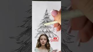 Weihnachstbaum Zeichnen shorts zeichnen drawing drawingtutorials draw art [upl. by Kos446]