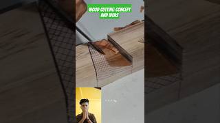 Wood cutting concept and ideas trendingshorts viralshorts woodworking SonuRanasrvg [upl. by Nyrehtak]